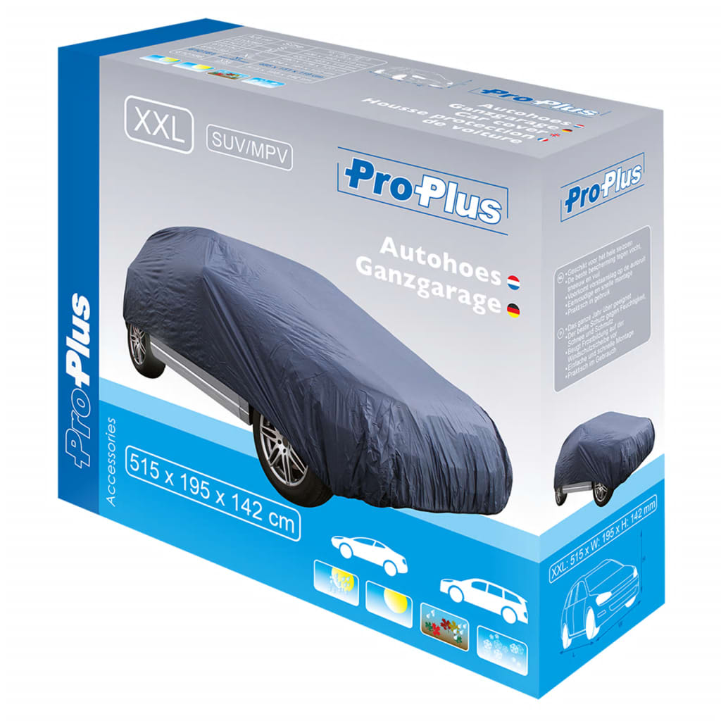 Proplus SUV MPV COUVERTURE XXL 515X195X142 CM Bleu foncé