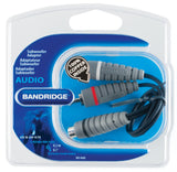 Bandridge Bal4600 Subwoofer Cable 2X RCA Male - RCA Kvinna 0,20 m blå