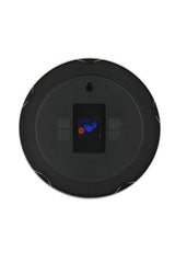 Nextime NE-3998AR Wall Clock Slide. 19 cm, børstet aluminium, 'station'
