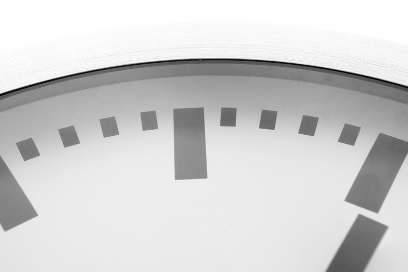 NEXTIME NE-3998ST Wall clock slide. 19 cm, brushed aluminum, 'station'