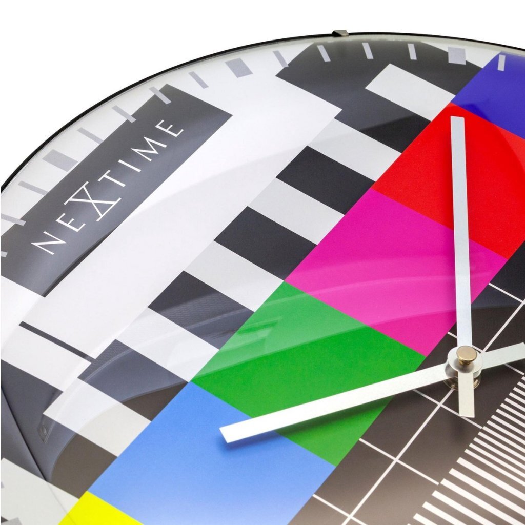 Nextime NE-3162 Glass Wall Clock Test Page Page 35 cm