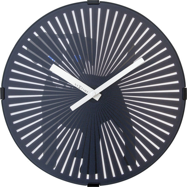 Nextime NE-3225 Clock Wall Clock Ø30.5 Motion en plastique