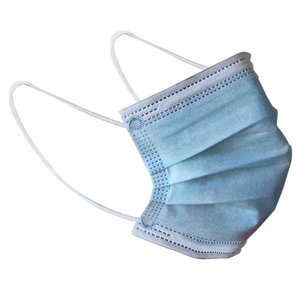 Facmak Mondkappen 3-Layer Hypoallällechkeet Anti-Allergesch 10 Stécker