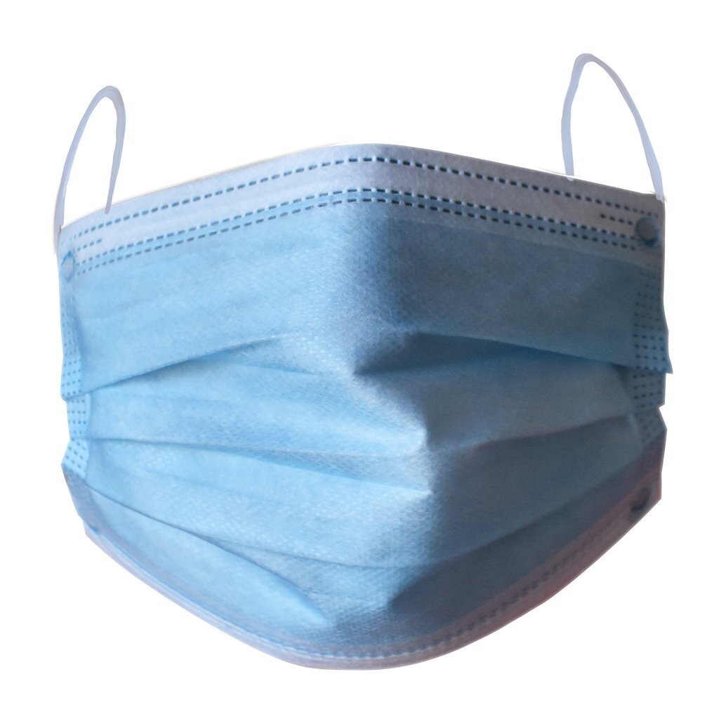 Facmak Mondkappen 3-Layer Hypoallällechkeet Anti-Allergesch 10 Stécker