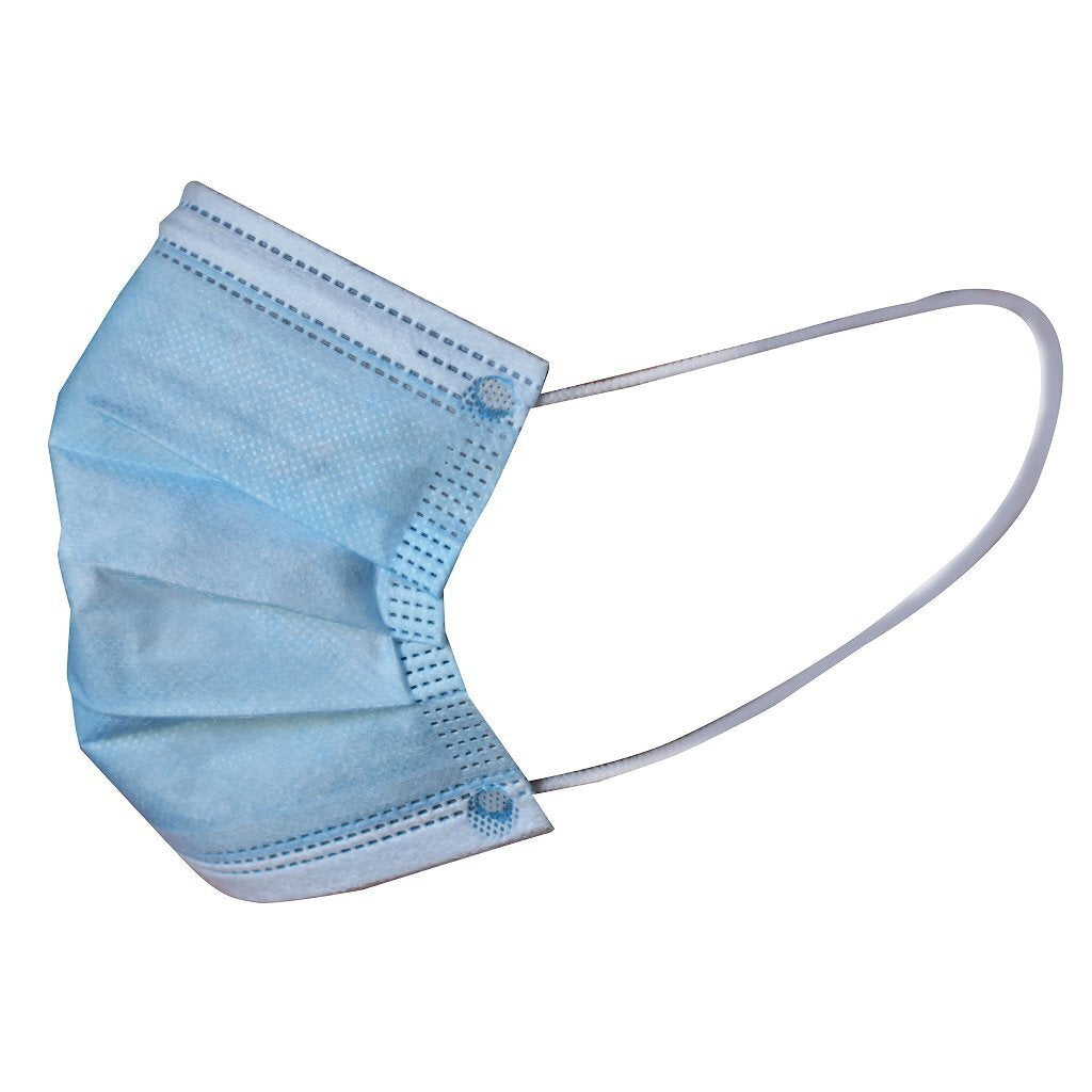 Facmak Mondkappen 3-Layer Hypoallällechkeet Anti-Allergesch 10 Stécker
