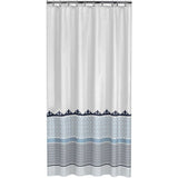 Zavesa za tuš kabine TEALSKIN 180 cm modra 235281324