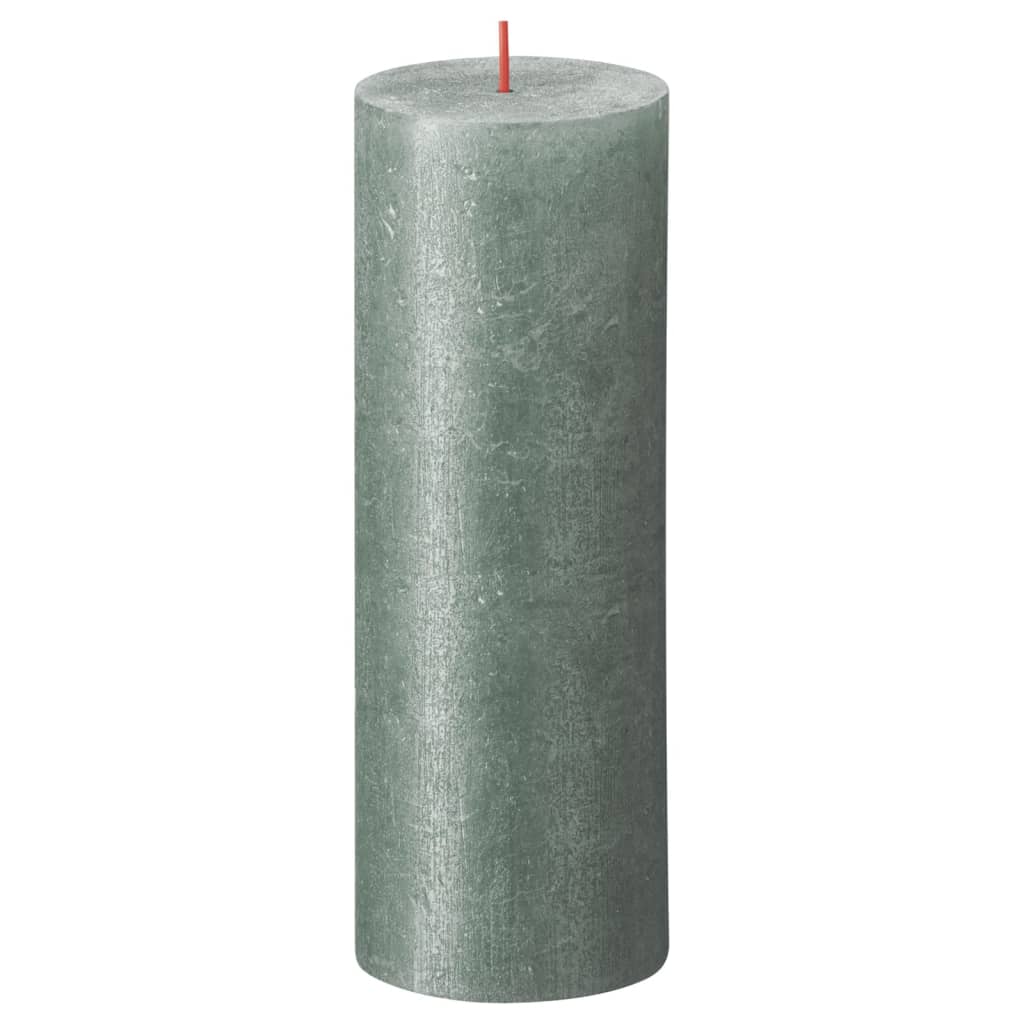 Bolsius Bolsius Stollen Shimmer 4 St Rustiek 190x68 mm Bleu oxyde