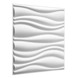 Wallart Wallart 12 ST PANELES DE LA MALLA 3D GA-WA04 Ondas
