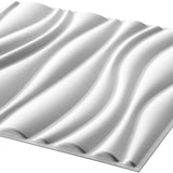 Wallart Wallart 12 ST PANELES DE LA MALLA 3D GA-WA04 Ondas