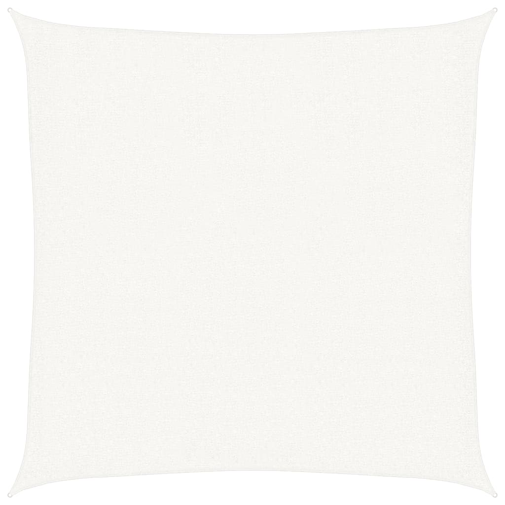 VidaXL Sunshade HDPE Square 3.6x3.6 m White
