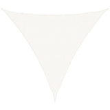 Vidaxl SunShade HDPE Triangle 3.6x3.6x3,6 m bela