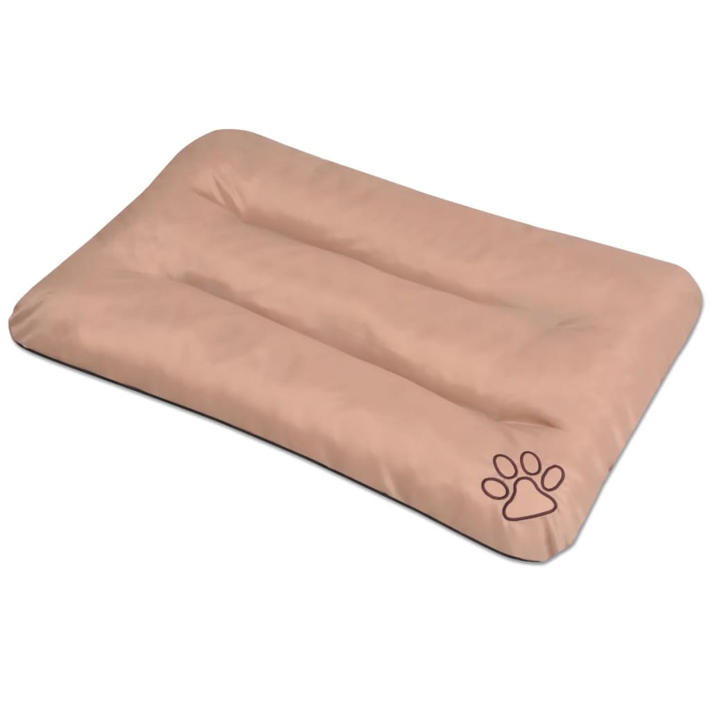Vidaxl hundemadrassstørrelse l beige