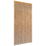 Cortina de mosca Vidaxl 90x220 cm de bambú
