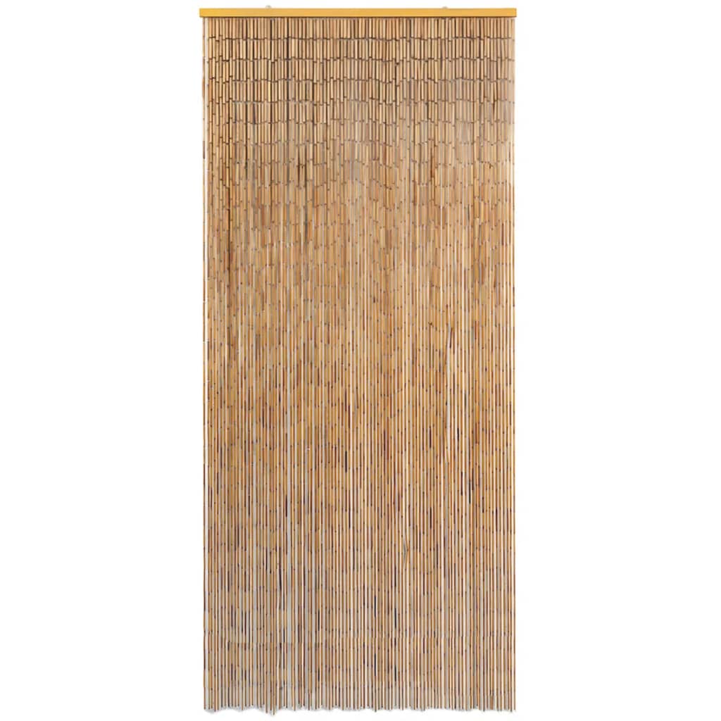 Cortina de mosca Vidaxl 90x220 cm de bambú