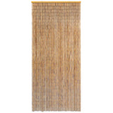 Cortina de mosca Vidaxl 90x220 cm de bambú