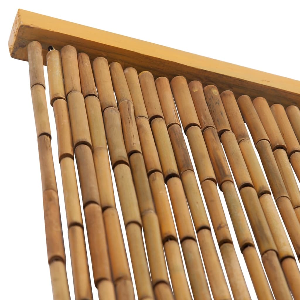 Cortina de mosca Vidaxl 90x220 cm de bambú