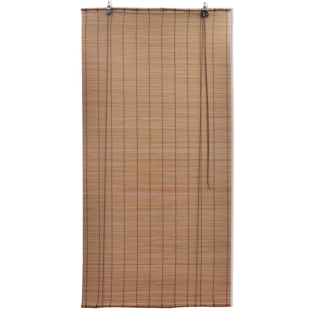 Vidaxl Roller Blind 80x220 cm bambus hnědá