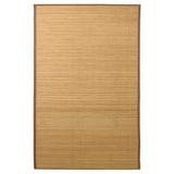 Vidaxl koberec 100x160 cm bambus hnědá