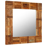 Vidaxl Wall mirror 60x60 cm Solid recycled wood