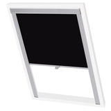 Vidaxl Rouleau aveugle accablant noir CK02