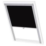 Vidaxl rouleau aveugle accablant noir fk06