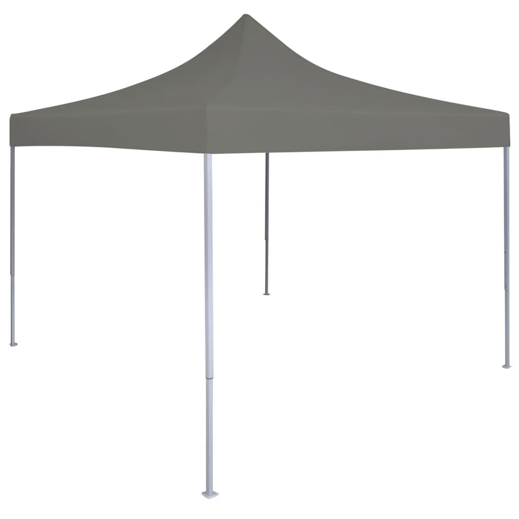 Vidaxl plegable ventana emergente 3x3 m antracita