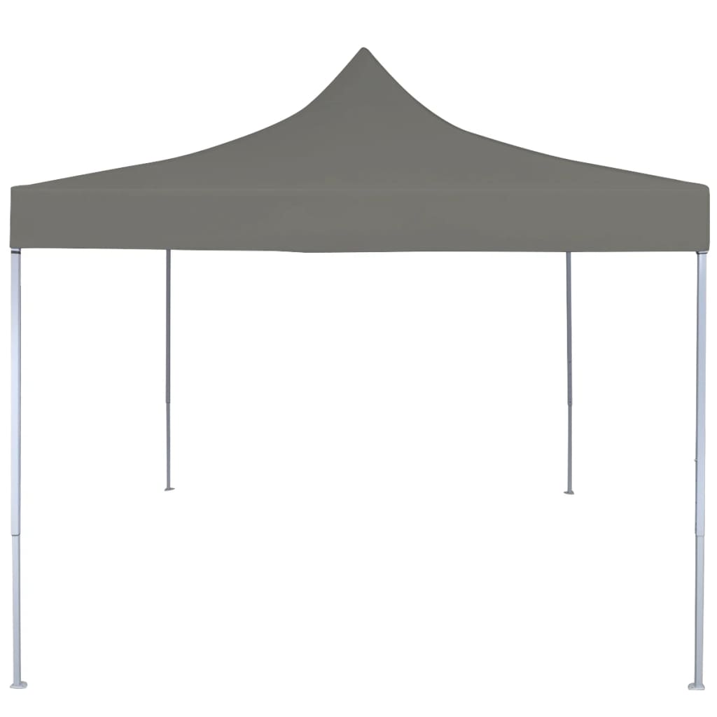 Vidaxl plegable ventana emergente 3x3 m antracita