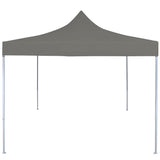 Vidaxl plegable ventana emergente 3x3 m antracita