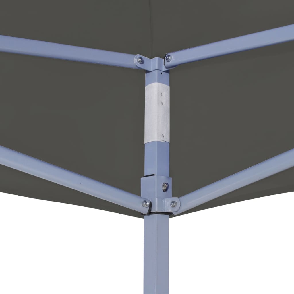 Vidaxl plegable ventana emergente 3x3 m antracita