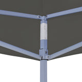 Vidaxl plegable ventana emergente 3x3 m antracita