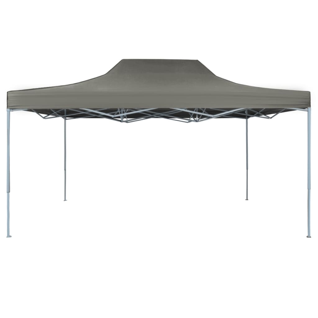 Vidaxl-tält pop-up vikbar 3x4,5 m antracit