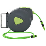 Vidaxl Waterslang Reel Automatisk uttrekkbar veggmontering 30+2 m