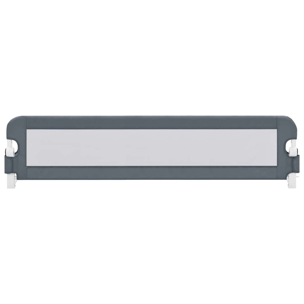 Vidaxl Bed Chart toddler 180x42 cm Polyester Gray