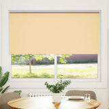 Vidaxl Roller Blind Blackout 140 x 175 cm kava rjava