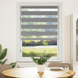 Vidaxl Duo Roller Blind 80x175cm šedá