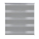 Vidaxl Duo Roller Blind 100 x 175 cm šedá