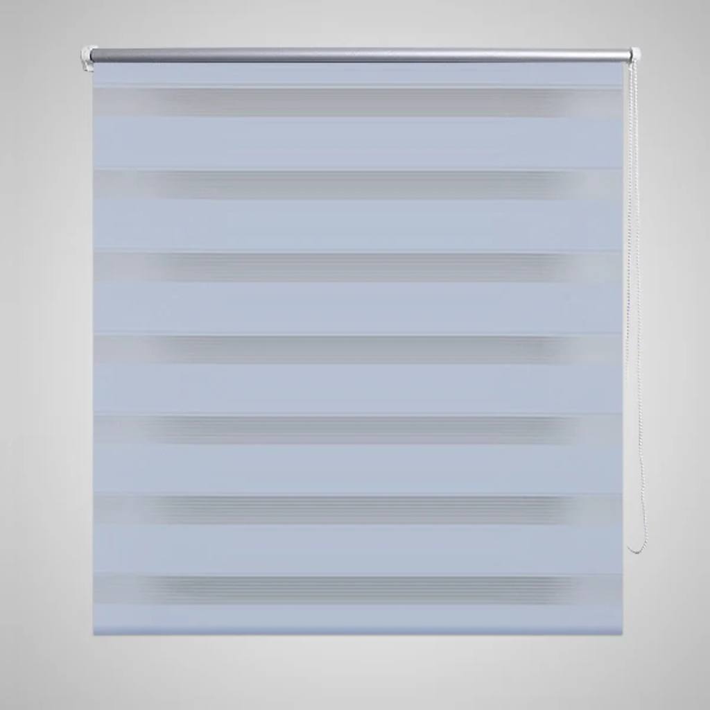 Vidaxl Duo Roller Blind 140 x 175 cm vit