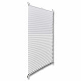Vidaxl Plisséjalind 70x200 cm White