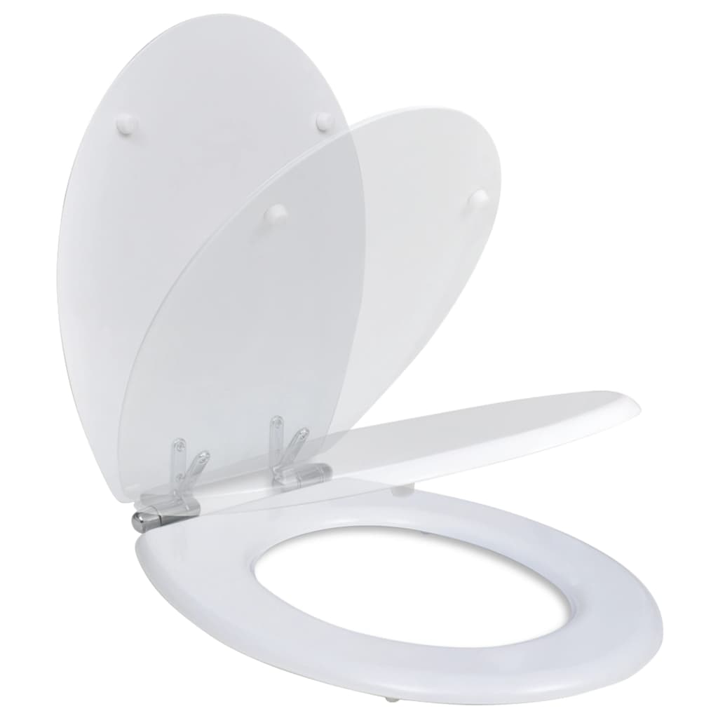 Sedile del toilette Vidaxl Design semplice da chi cile