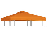 Vidaxl Remplacement Tente Arbor 310 g m² 3x3 m orange
