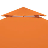 Vidaxl Remplacement Tente Arbor 310 g m² 3x3 m orange
