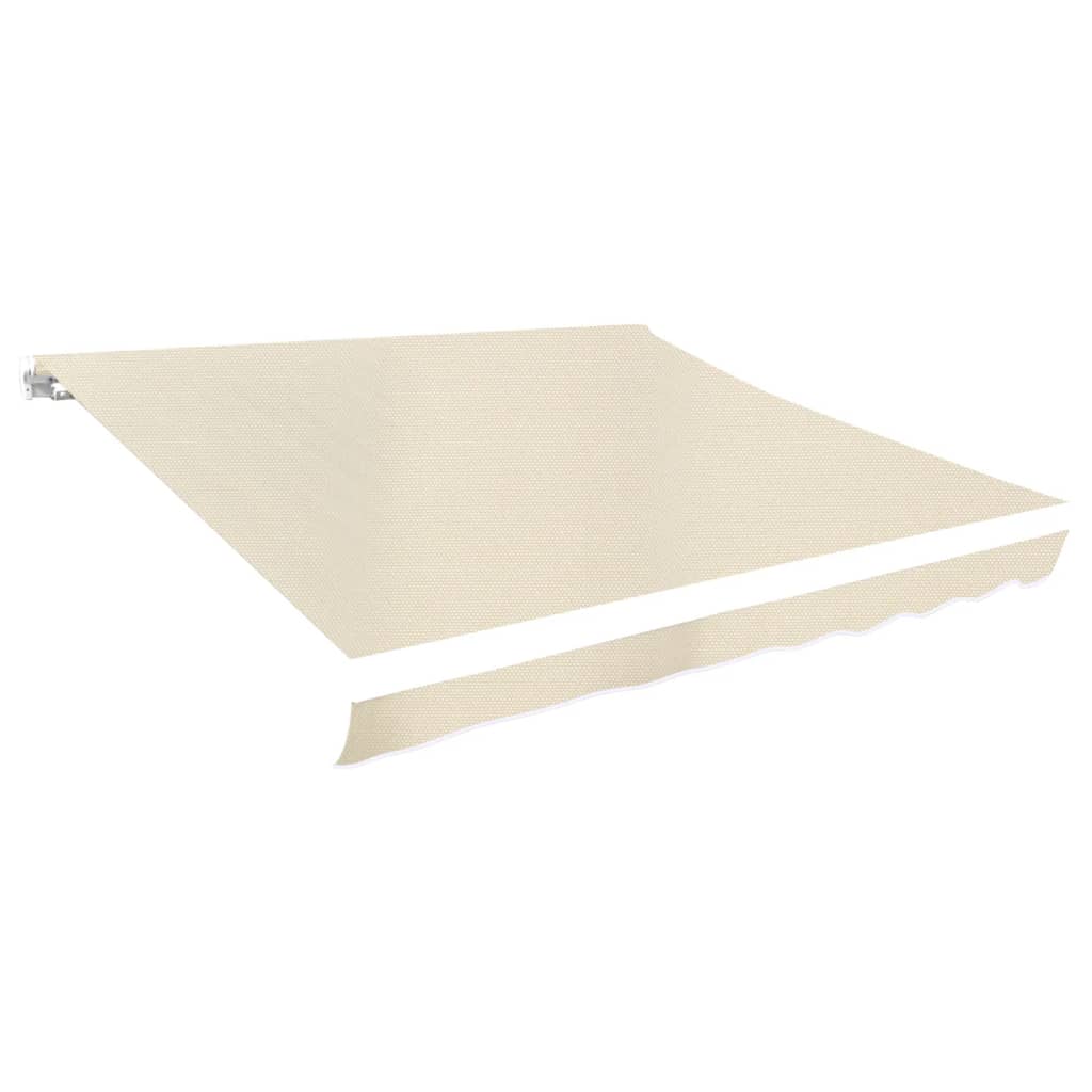 Vidaxl Laifeldoek 4x3 m Canvas Cream
