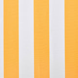 Vidaxl Laifeldoek 3x2,5 m toile tournesol jaune et blanc