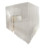 Vidaxl mosquito net kvadrat s 3 odprtine 2 pcs
