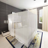 Vidaxl mosquito net kvadrat s 3 odprtine 2 pcs
