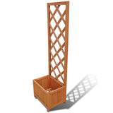 Vidaxl Planter s horolezeckým rámem 40x30x135 cm