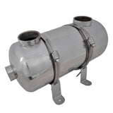 Vidaxl Schwimmbad Wärmetauscher 355 x 134 mm 40 kW