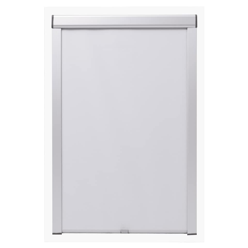 Vidaxl rouleau aveugle accablant blanc c02