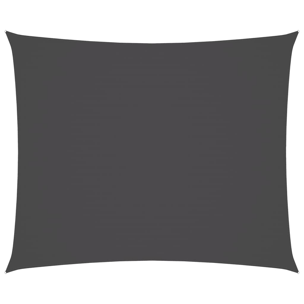 Vidaxl SunShade Obdélníkový 4x6 m Oxfordská textilie Antracite -Colored