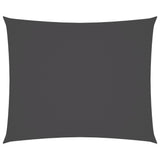 Vidaxl SunShade Obdélníkový 4x6 m Oxfordská textilie Antracite -Colored